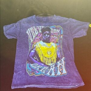 WWE Purple and Yellow Graphic Tee